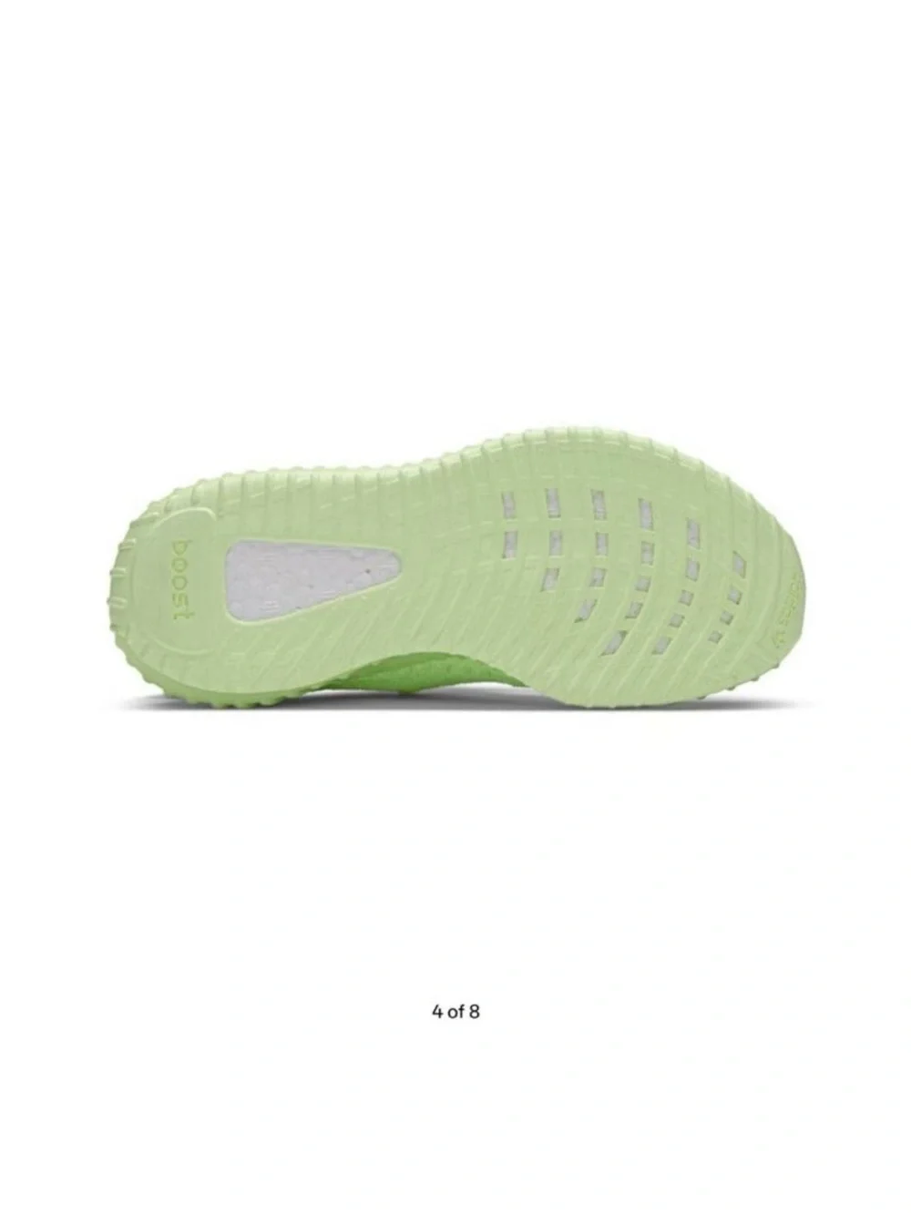 Adidas Kids Neon Green  yezzy  Sneakers